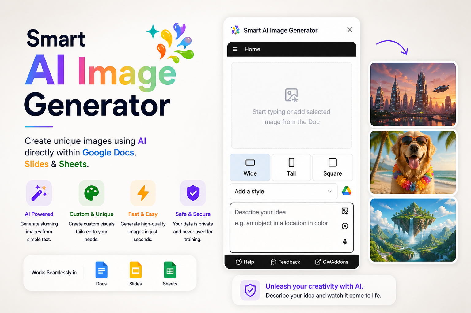 Smart AI Image Generator